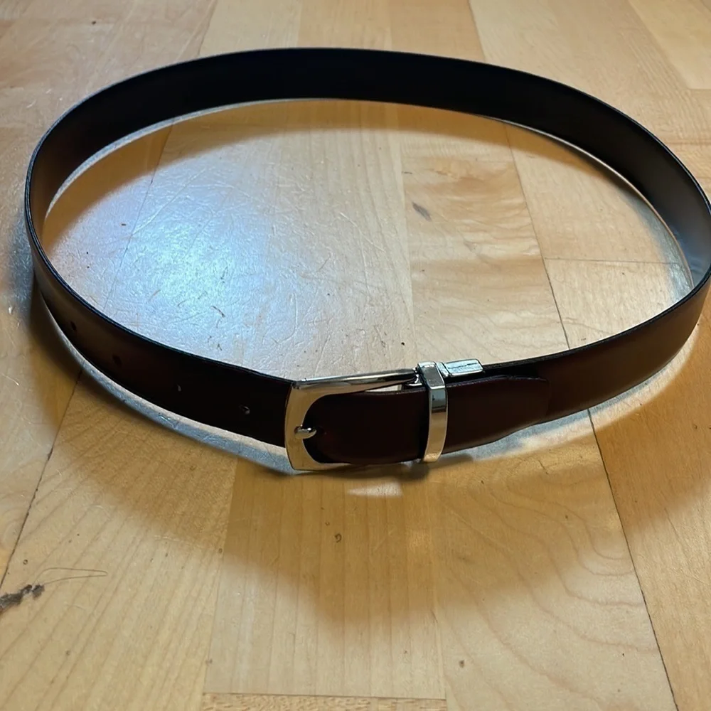 MOD. BREV. Made In Italy Brown Belt Men’s 34